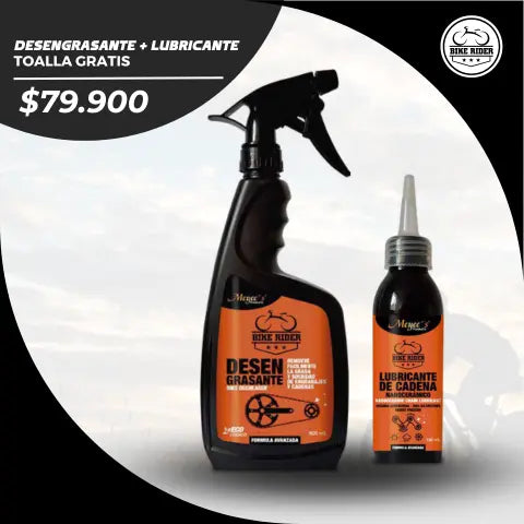 Desengrasante + lubricante Gratis toalla